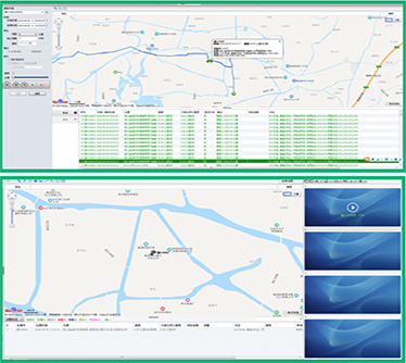 車載監(jiān)控系統(tǒng)顯示界面